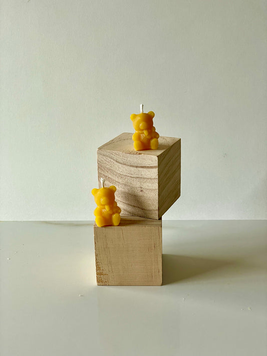 Tiny Teddy Candle
