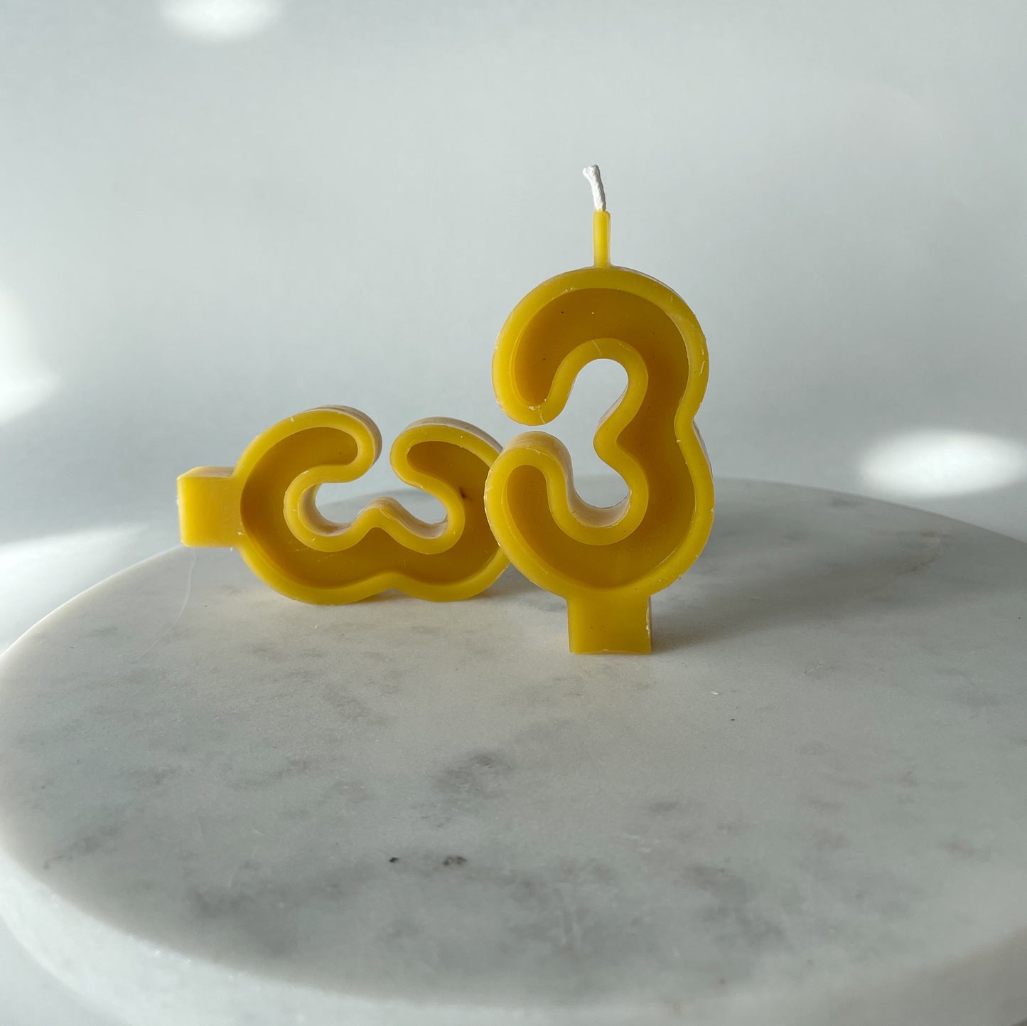 Numbered Birthday Candles