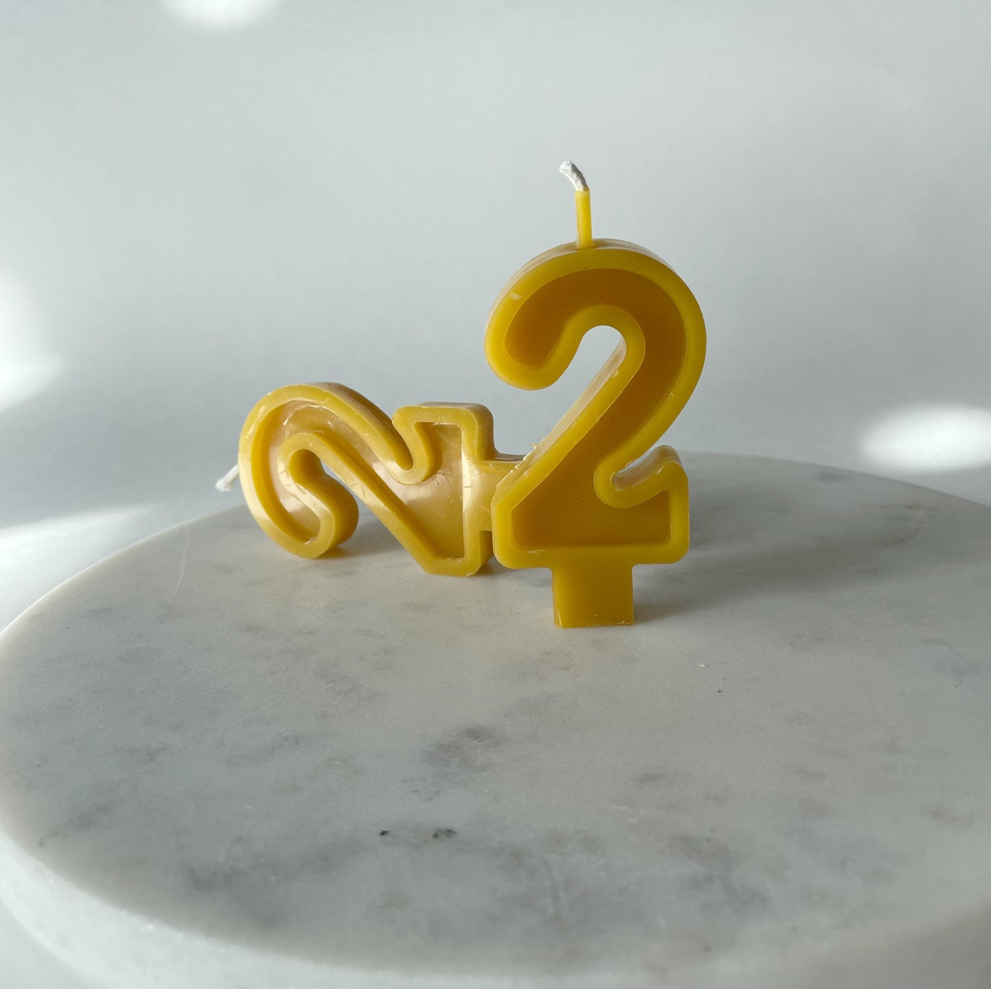 Numbered Birthday Candles