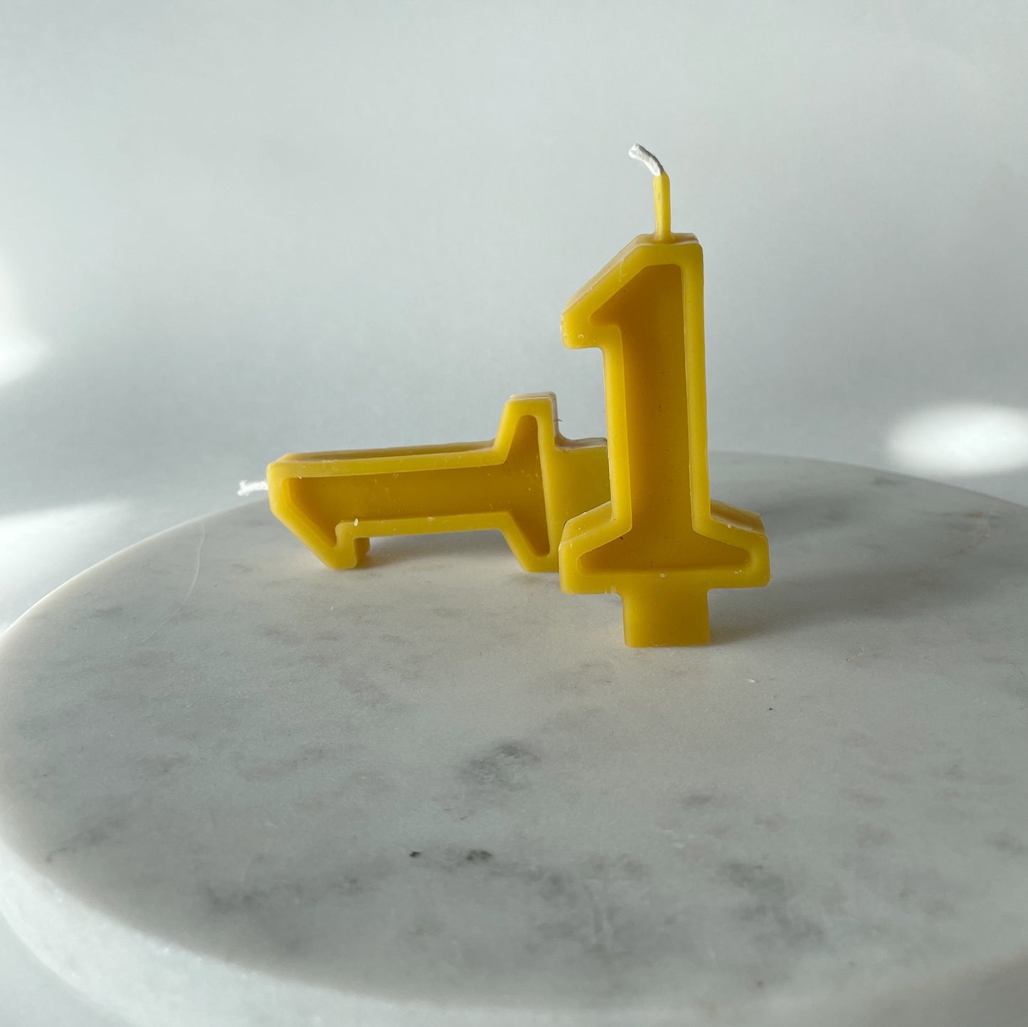 Numbered Birthday Candles