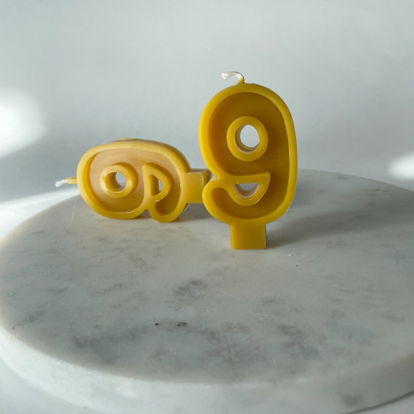 Numbered Birthday Candles
