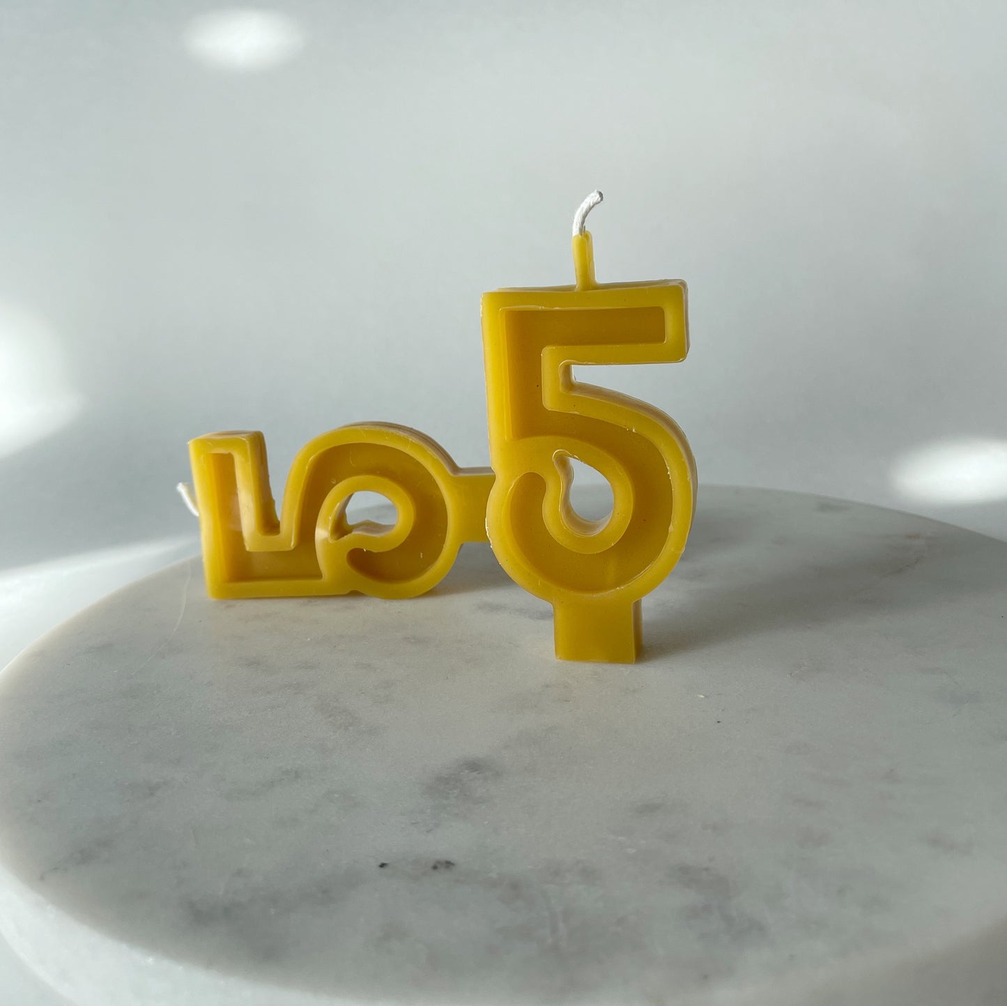 Numbered Birthday Candles