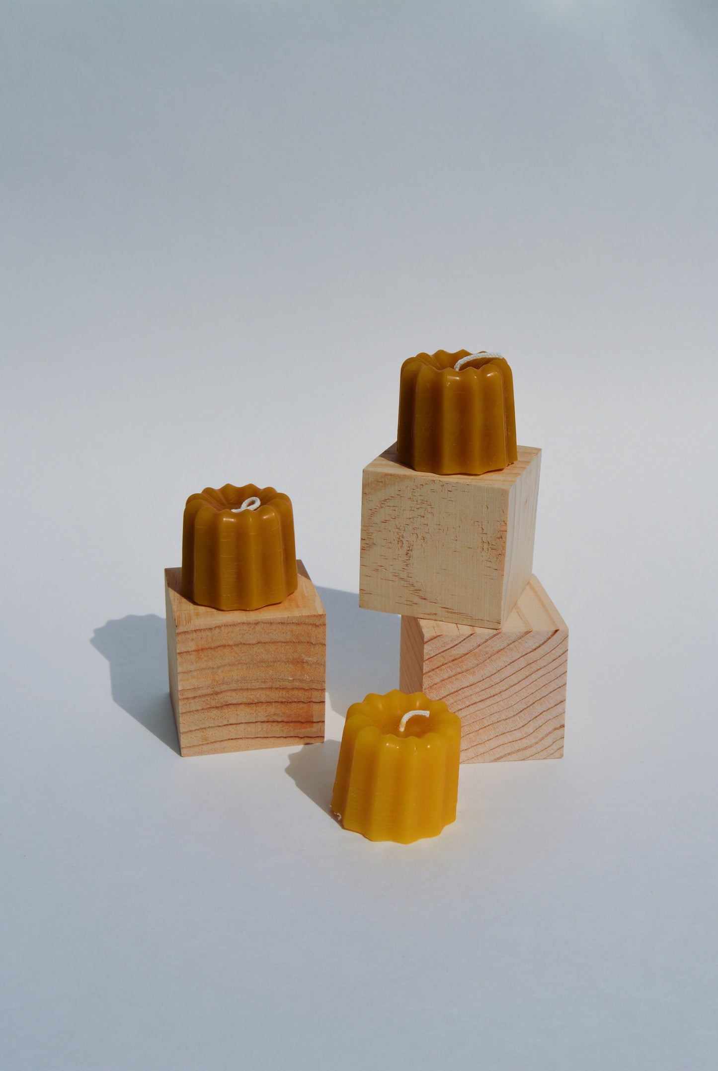 Ribbed Votive Candle
