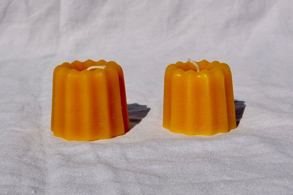 Ribbed Votive Candle