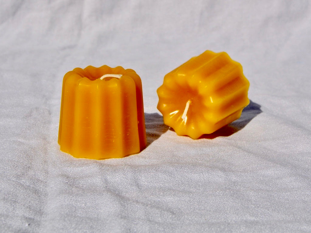 Ribbed Votive Candle