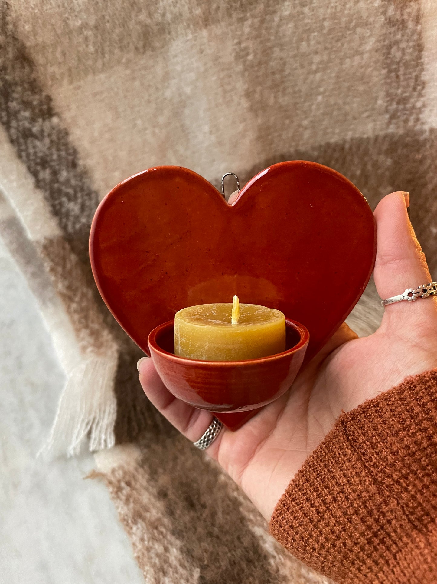 Red Heart Wall Altar