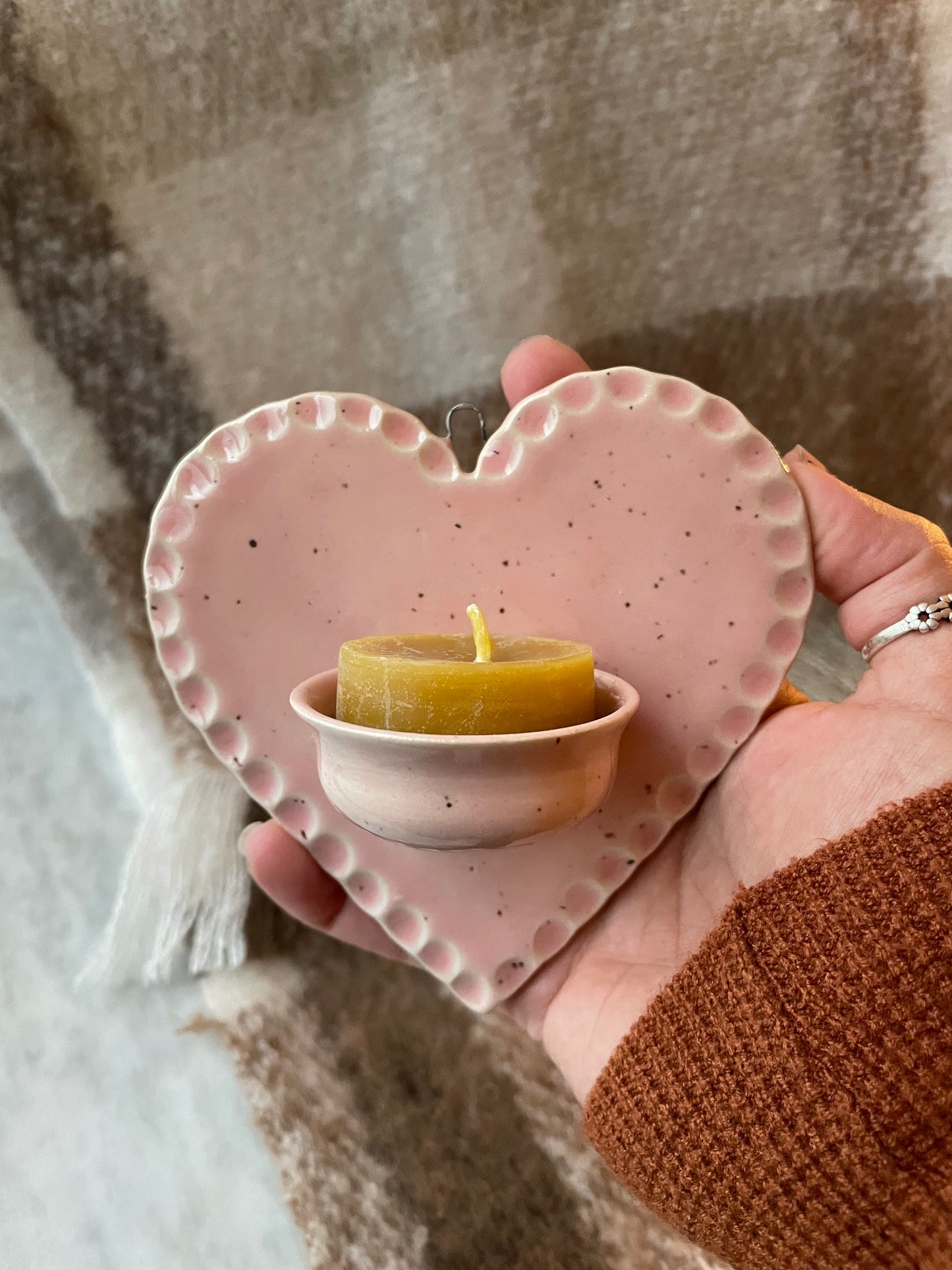 Pink Heart Wall Altar