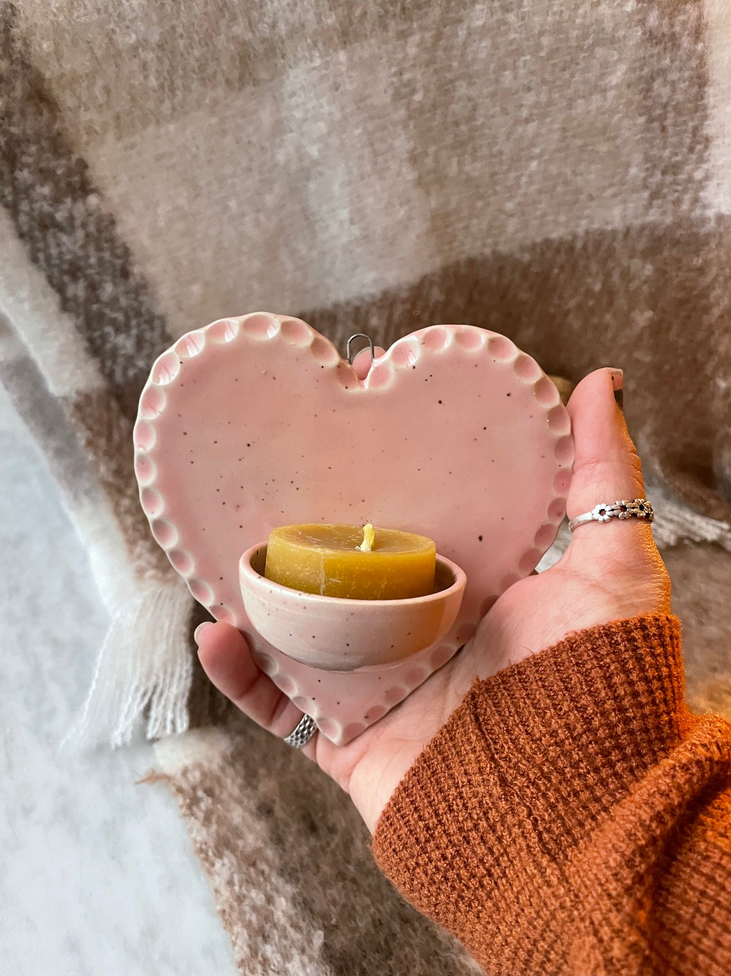 Pink Heart Wall Altar