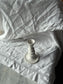 White Candle Holder