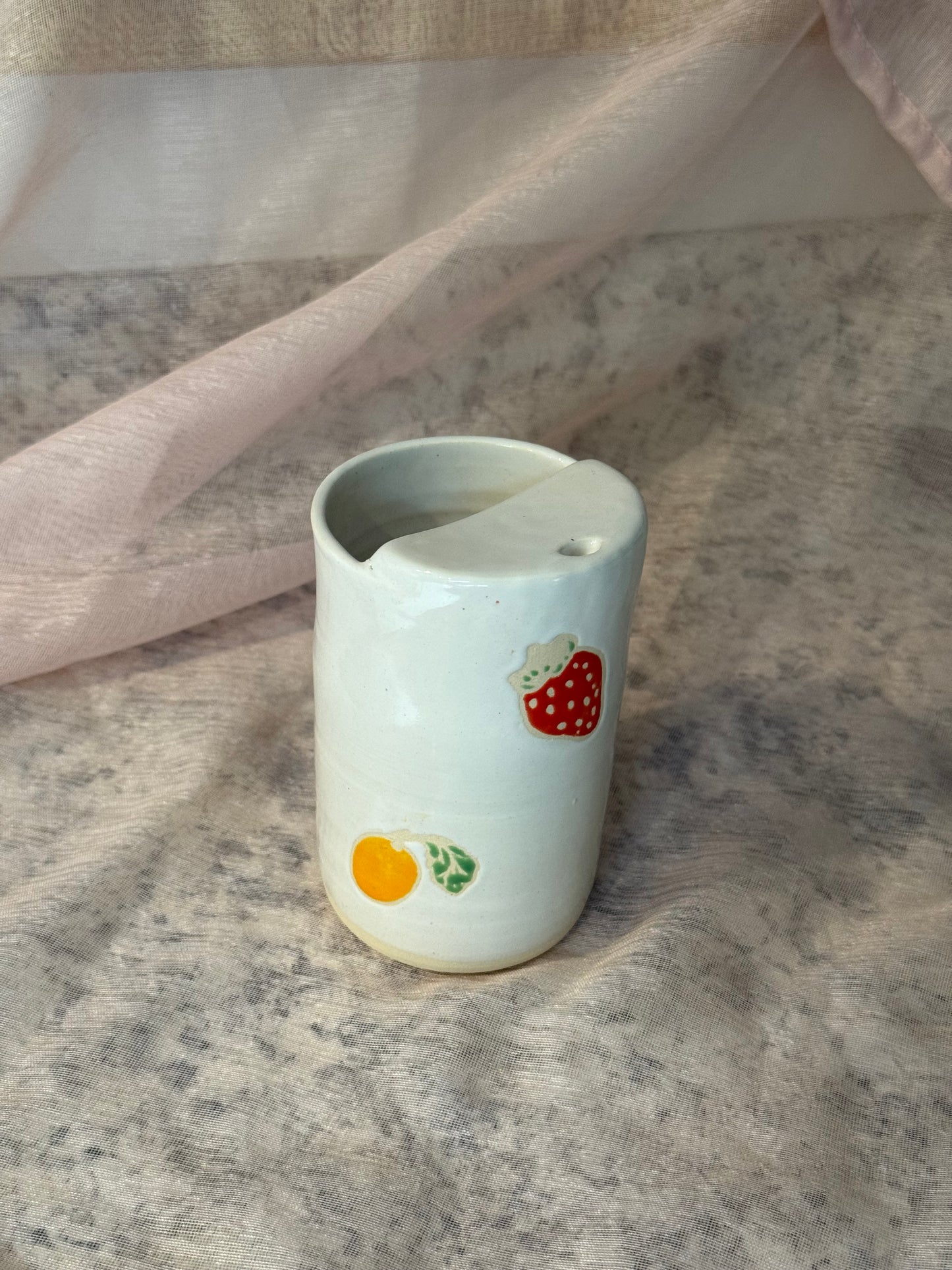 Fruit Traveler Mug