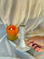 White Taper Candle Holder
