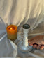 White Taper Candle Holder