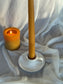 White Taper Candle Holder